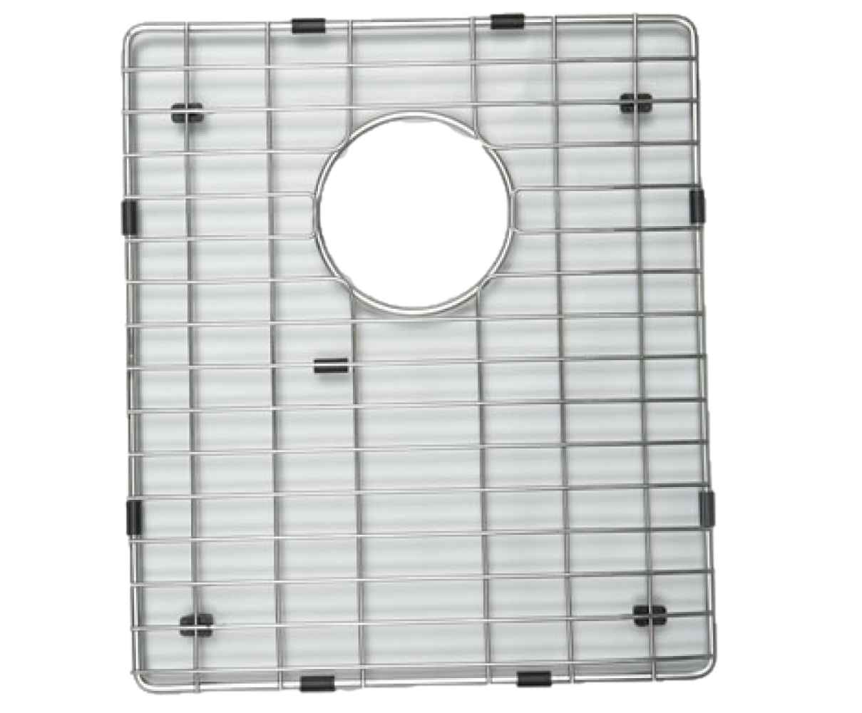 DISCONTINUED: 14.875-in. W X 16.75-in. D Stainless Steel Kitchen Sink Grid In Chrome Color