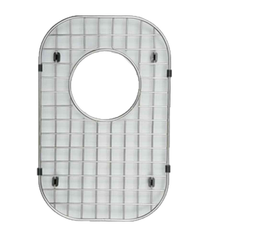 DISCONTINUED: 10.625-in. W X 16-in. D Stainless Steel Kitchen Sink Grid In Chrome Color