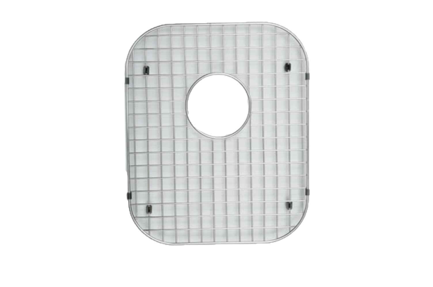 DISCONTINUED: 14-in. W X 16-in. D Stainless Steel Kitchen Sink Grid In Chrome Color