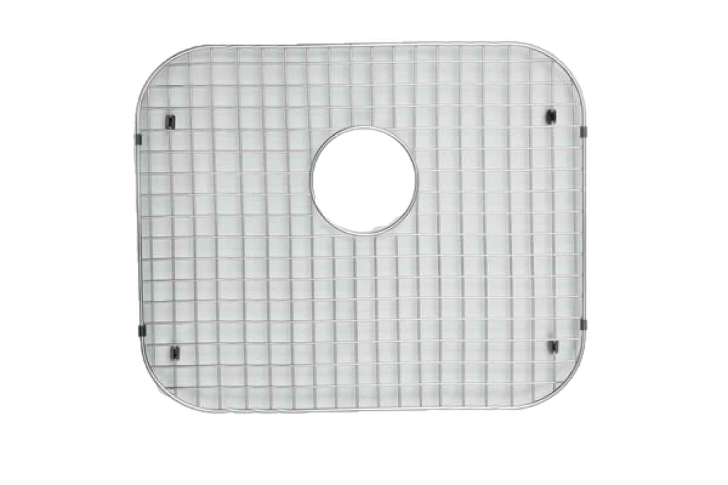 DISCONTINUED: 30-in. W X 16-in. D Stainless Steel Kitchen Sink Grid In Chrome Color