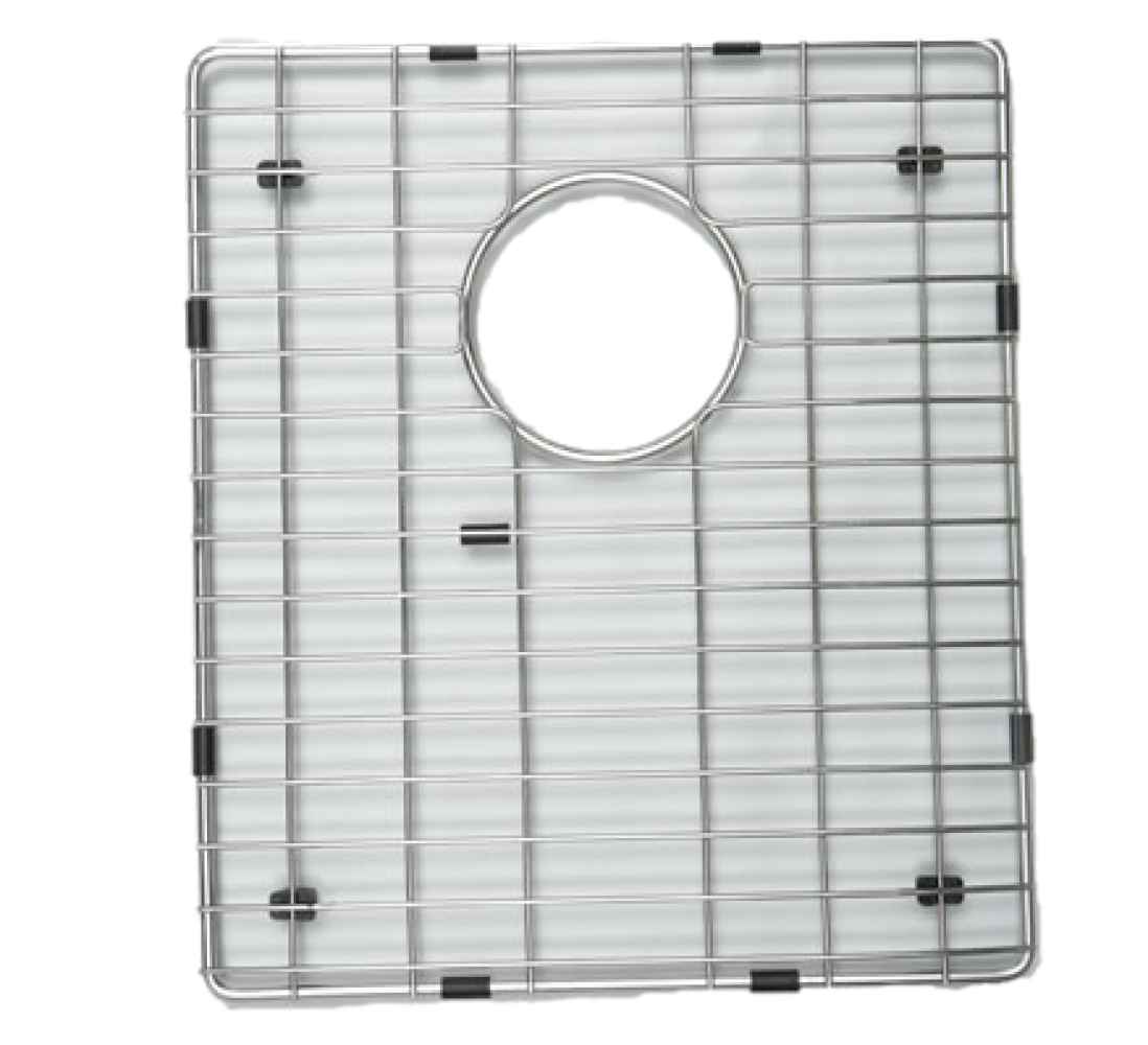 DISCONTINUED: 12.75-in. W X 16-in. D Stainless Steel Kitchen Sink Grid In Chrome Color