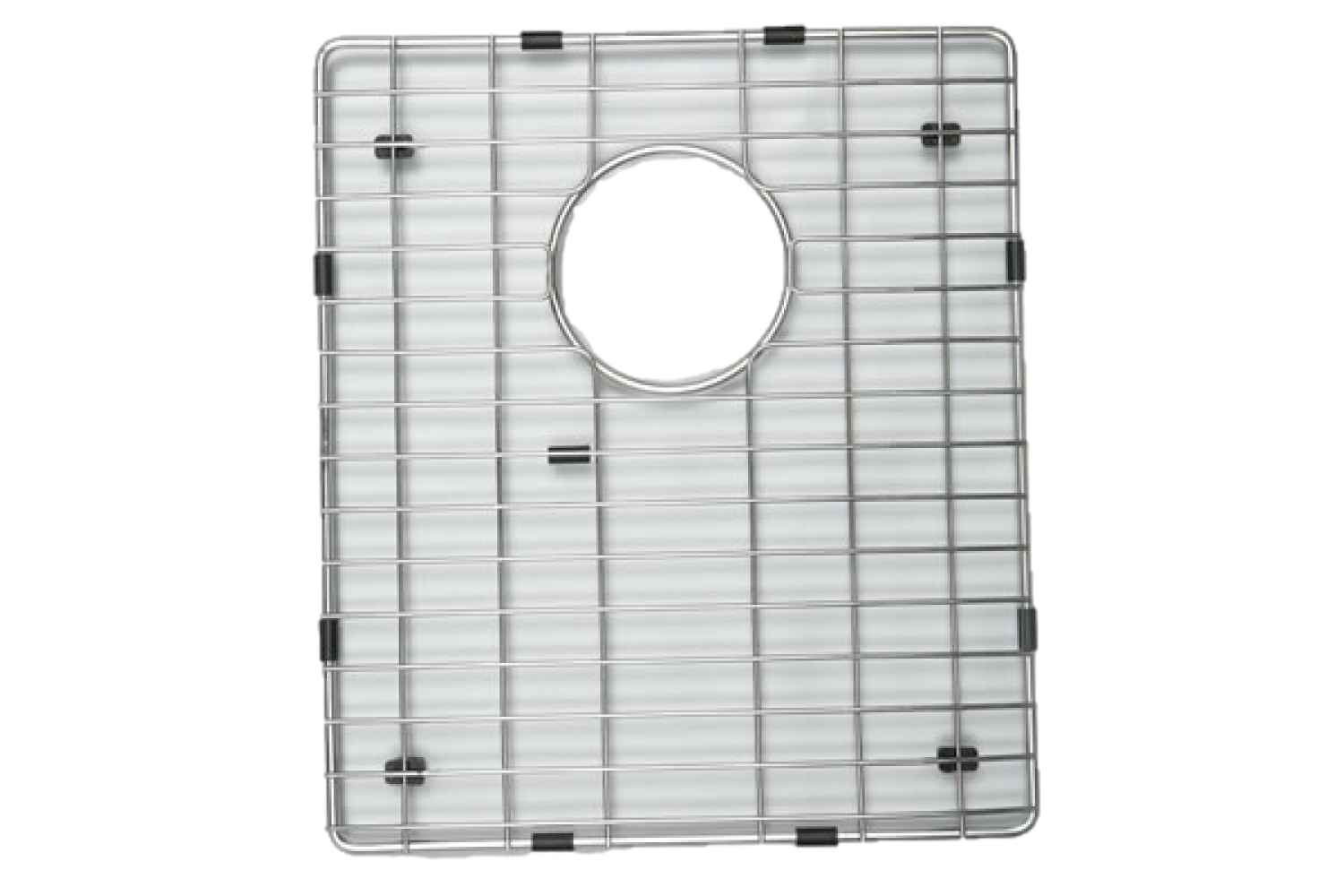 DISCONTINUED: 14.25-in. W X 16-in. D Stainless Steel Kitchen Sink Grid In Chrome Color