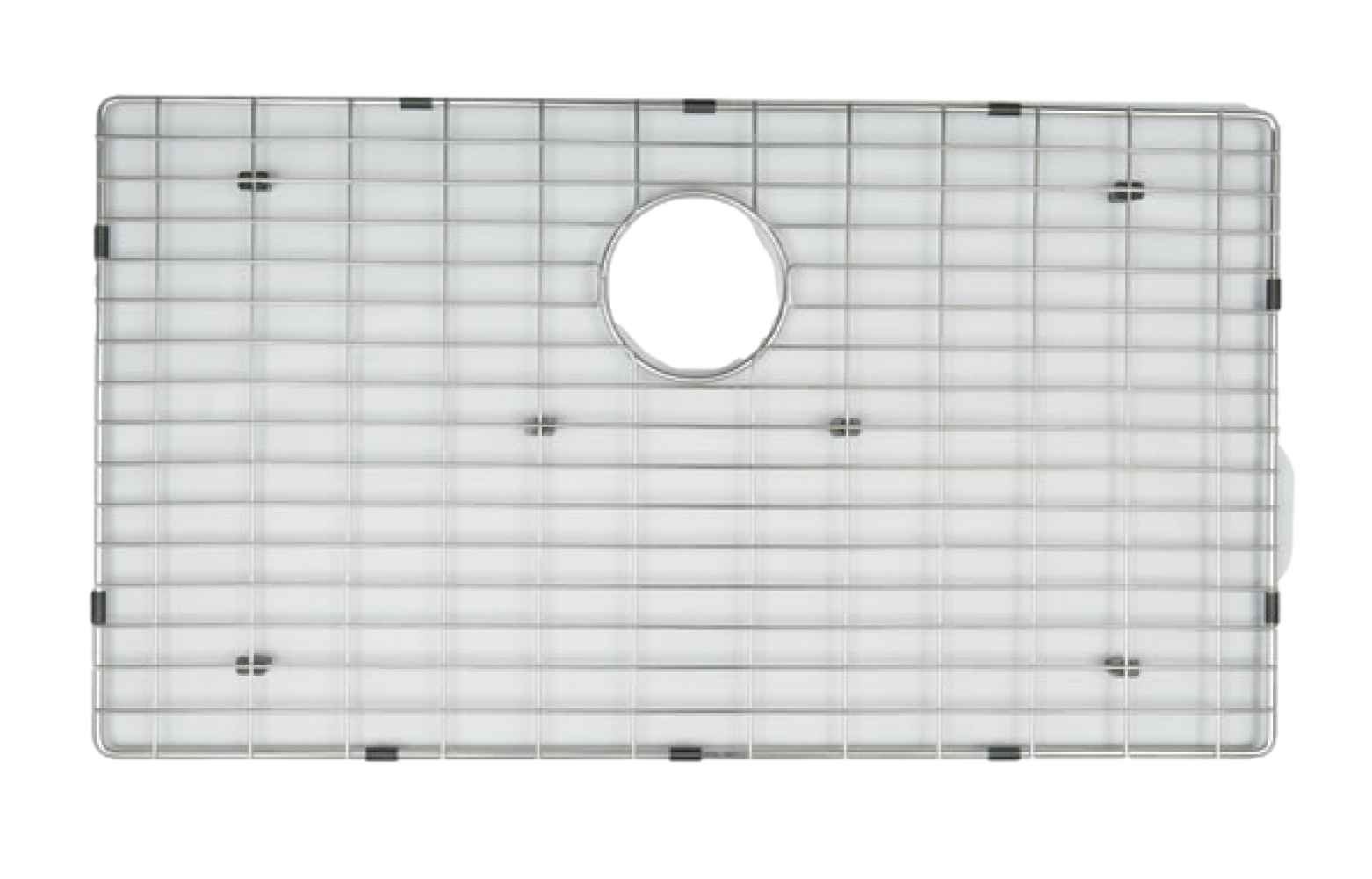 DISCONTINUED: 30-in. W X 17-in. D Stainless Steel Kitchen Sink Grid In Chrome Color