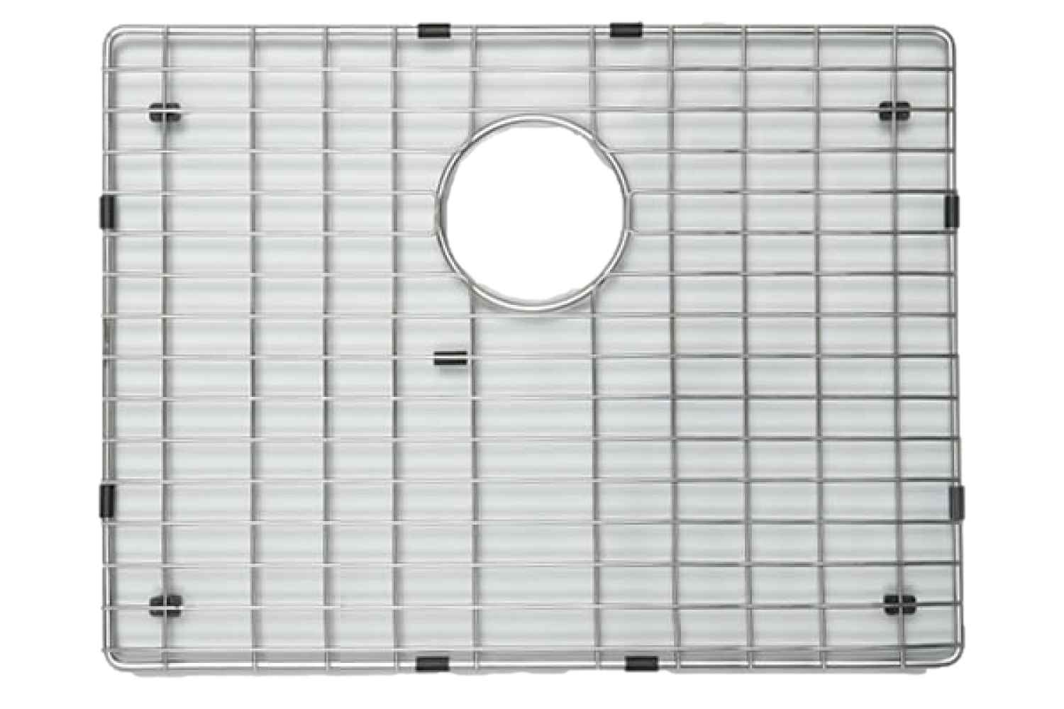 DISCONTINUED: 24-in. W X 16-in. D Stainless Steel Kitchen Sink Grid In Chrome Color