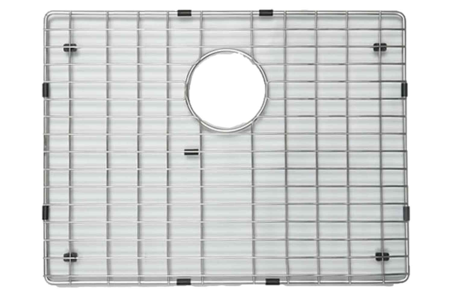DISCONTINUED: 22-in. W X 16-in. D Stainless Steel Kitchen Sink Grid In Chrome Color