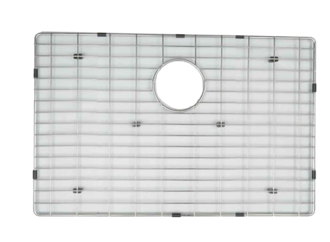 DISCONTINUED: 23-in. W X 16-in. D Stainless Steel Kitchen Sink Grid In Chrome Color
