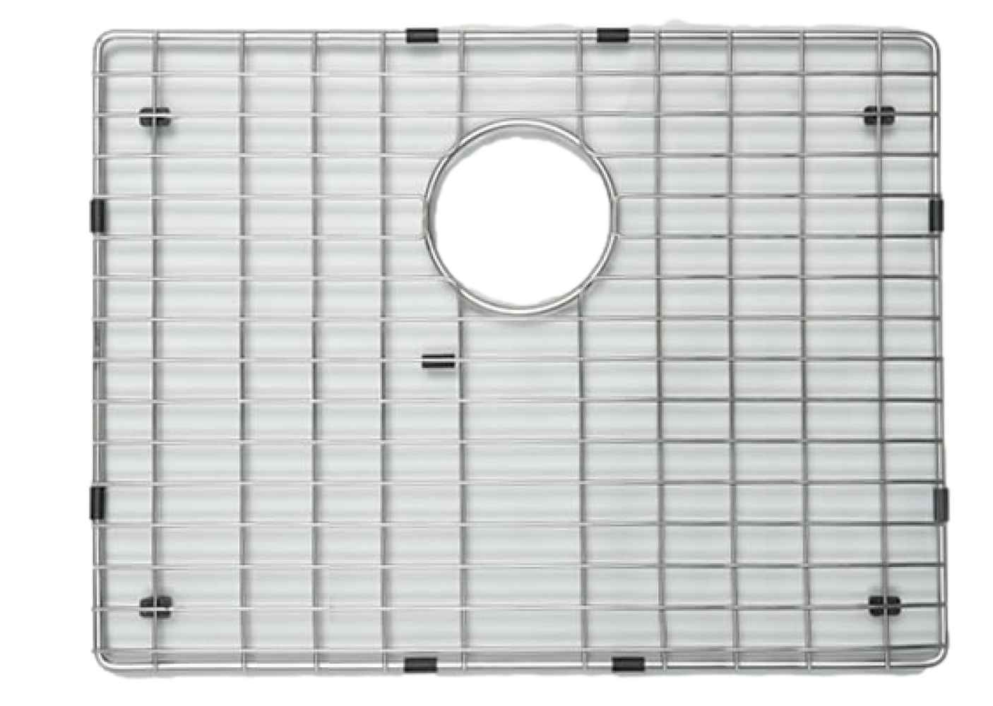 DISCONTINUED: 15.75-in. W X 18.5-in. D Stainless Steel Kitchen Sink Grid In Chrome Color