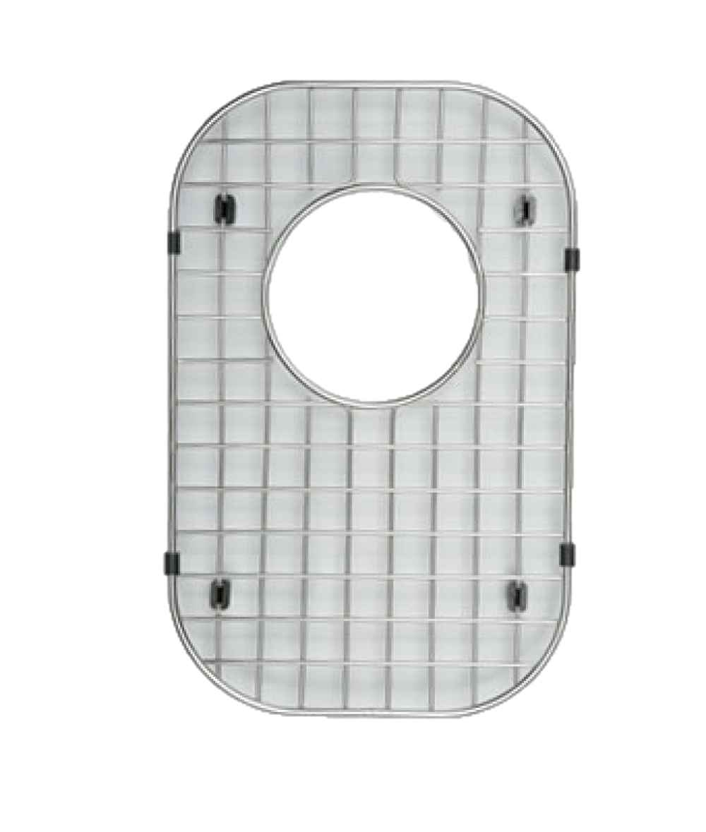DISCONTINUED: 10.5-in. W X 16-in. D Stainless Steel Kitchen Sink Grid In Chrome Color
