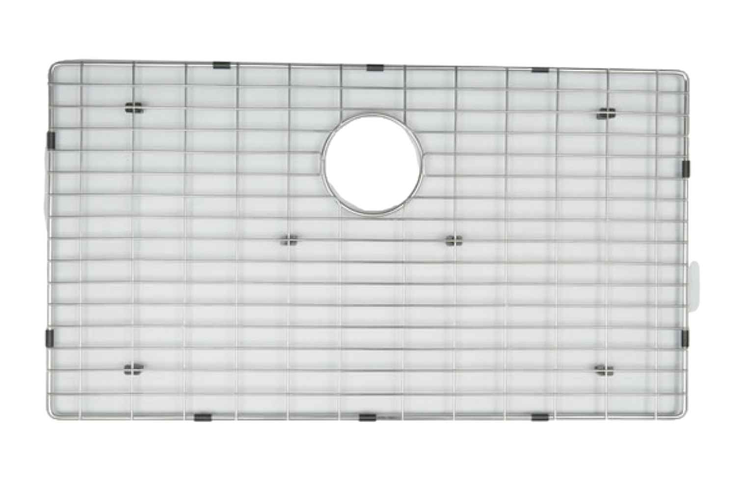 DISCONTINUED: 18.5-in. W X 15.75-in. D Stainless Steel Kitchen Sink Grid In Chrome Color