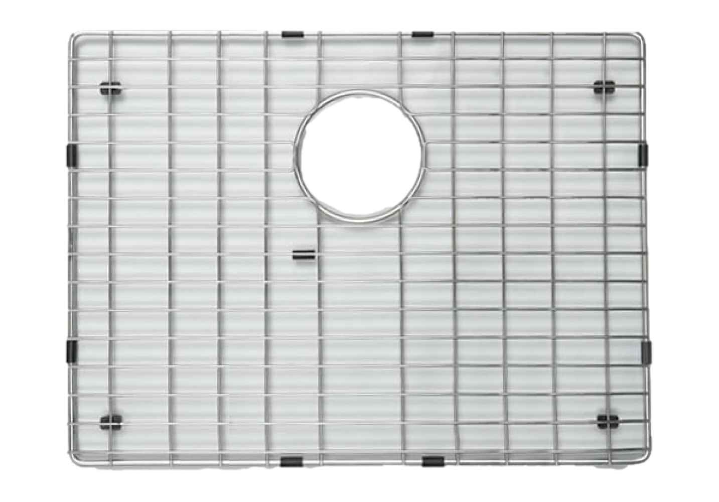 DISCONTINUED: 15.75-in. W X 18.5-in. D Stainless Steel Kitchen Sink Grid In Chrome Color
