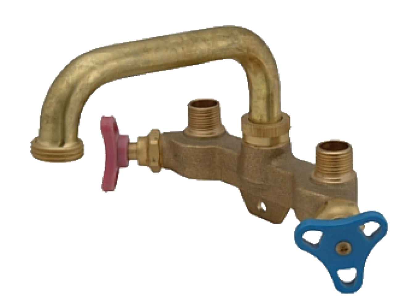 3H4-in. CUPC Brass Laundry Sink Faucet Brass Brass
