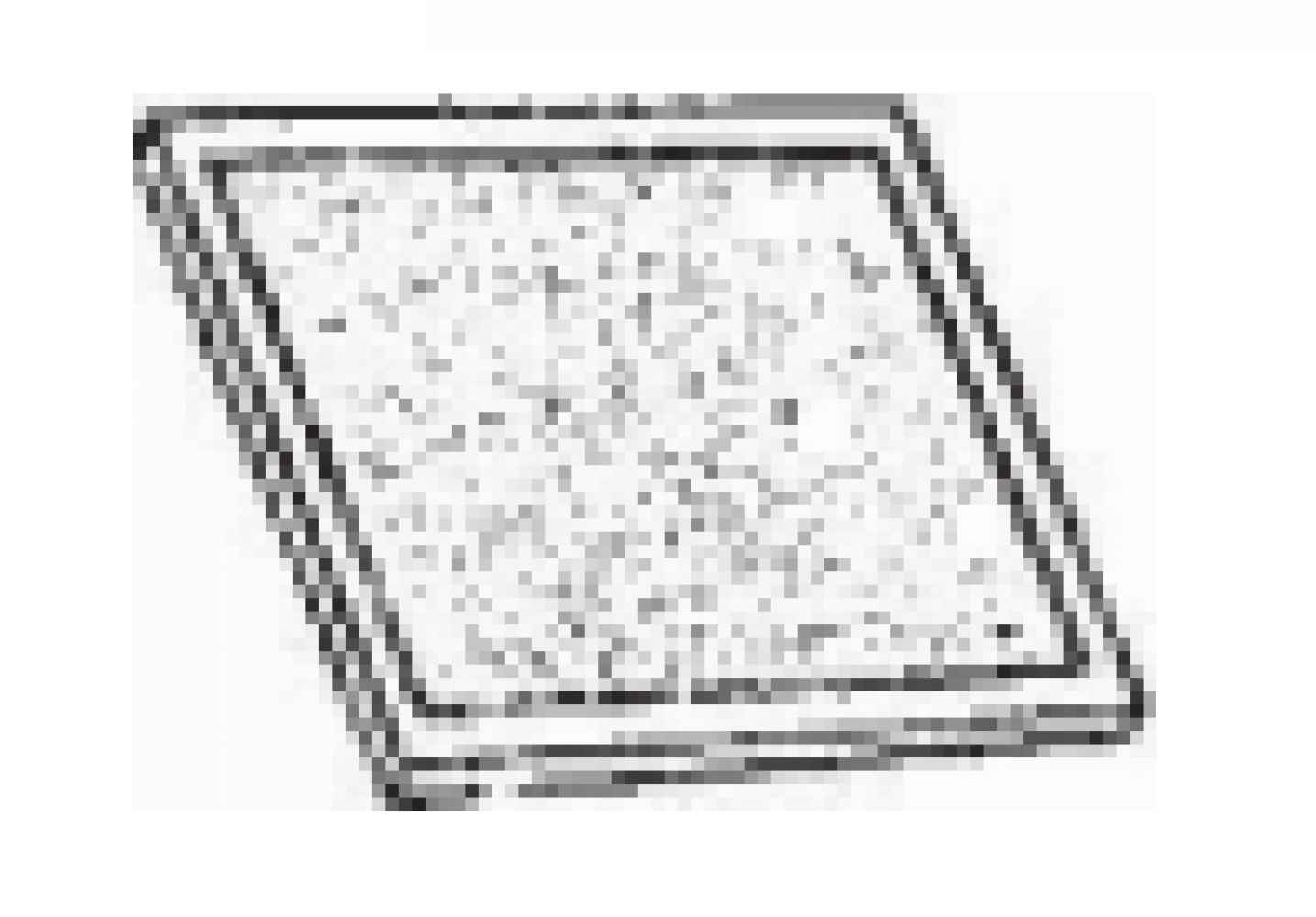 7.6 in. x  0.438 in. Stainless Steel  Range Hood Filter