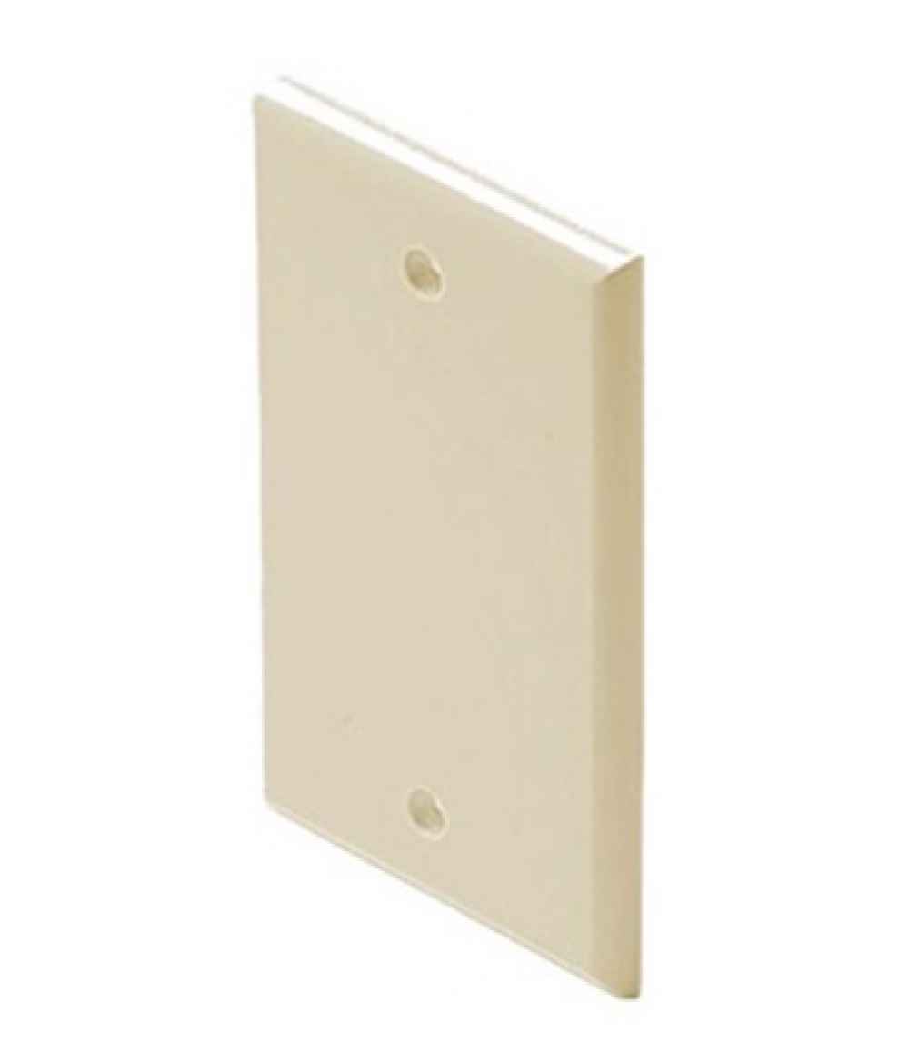 Rectangle Ivory Electrical Plate Cover Plastic
