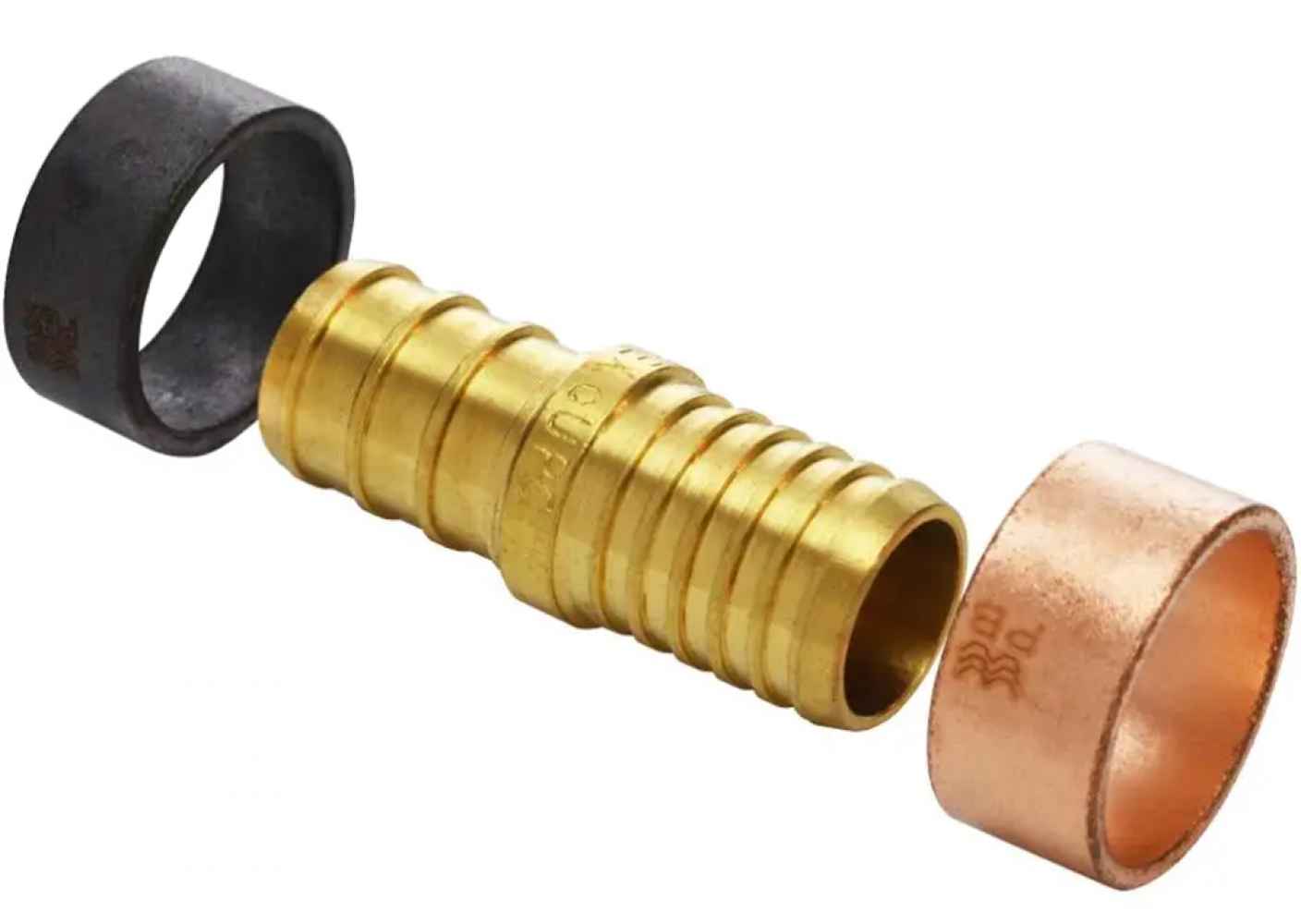 0.75 in. x 0.75 in. Lead Free Brass Pex Transition Coupling