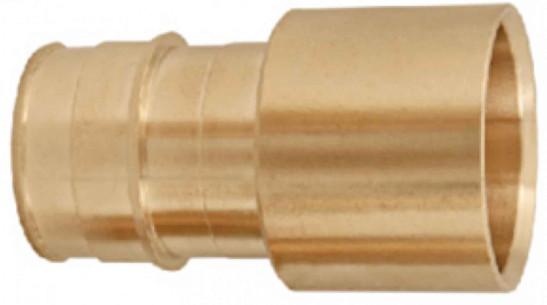 0.5 in. x 0.5 in. Lead Free Brass Cold Expansion Sweat Adapter  Expansion x Hub