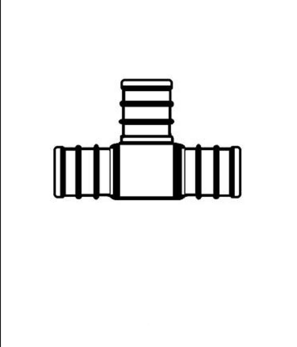 0.75 in. x 0.75 in. x 0.75 in.  PEX Polyalloy Tee