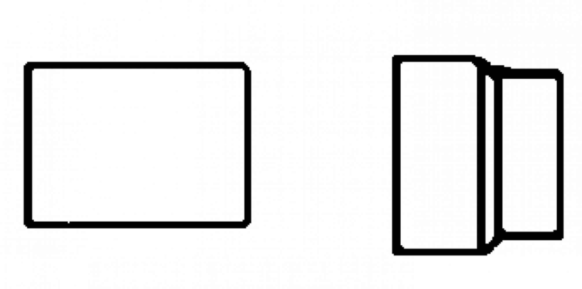 2 in. x 2 in. ABS Coupling