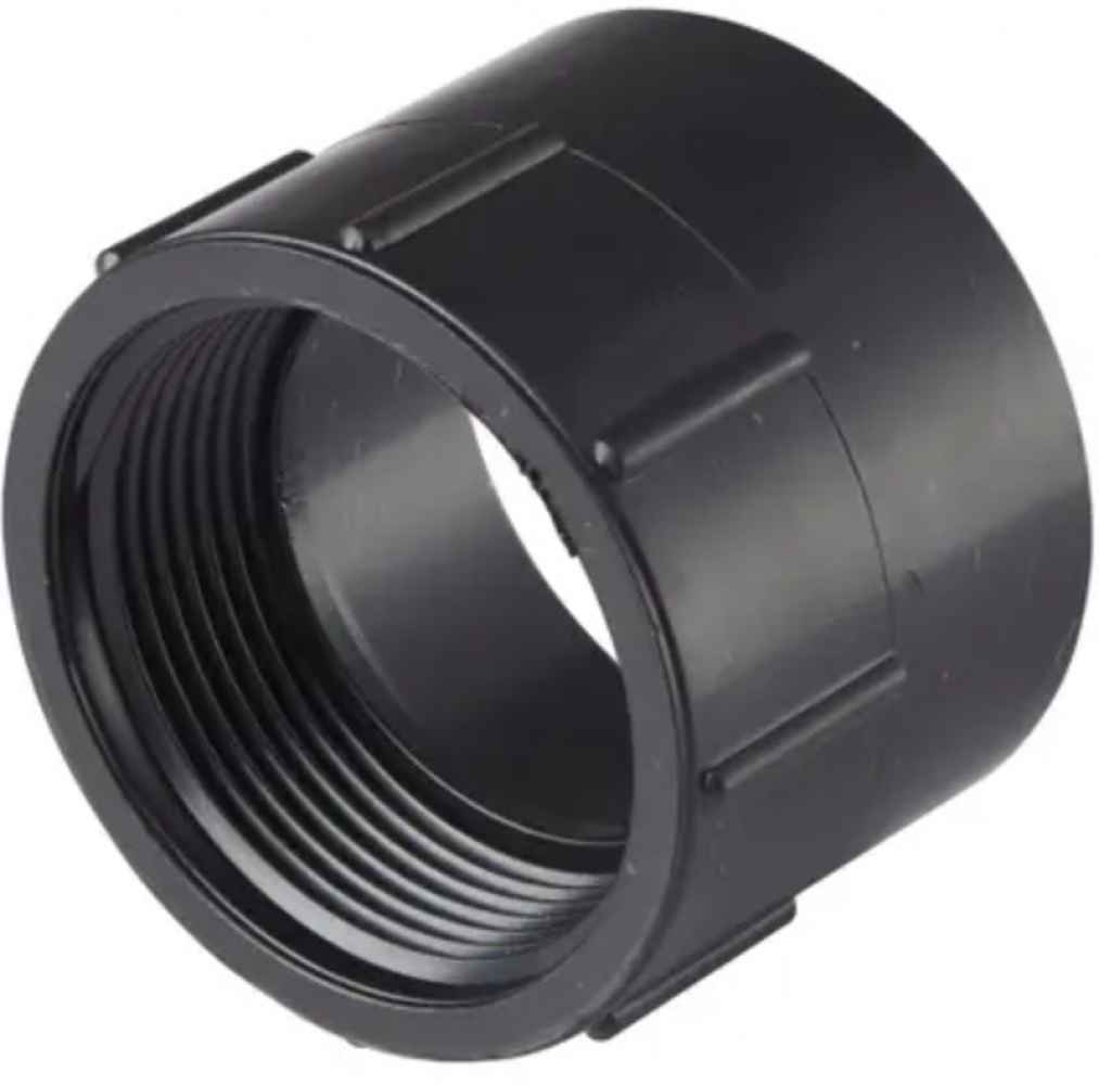 1.5 in. x 1.5 in. Round ABS Female Adapter in Traditional Style
