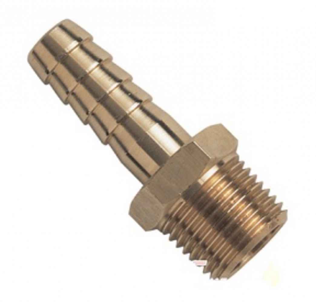 0.625 in. x 0.75 in. Brass Garden Hose Barb Male