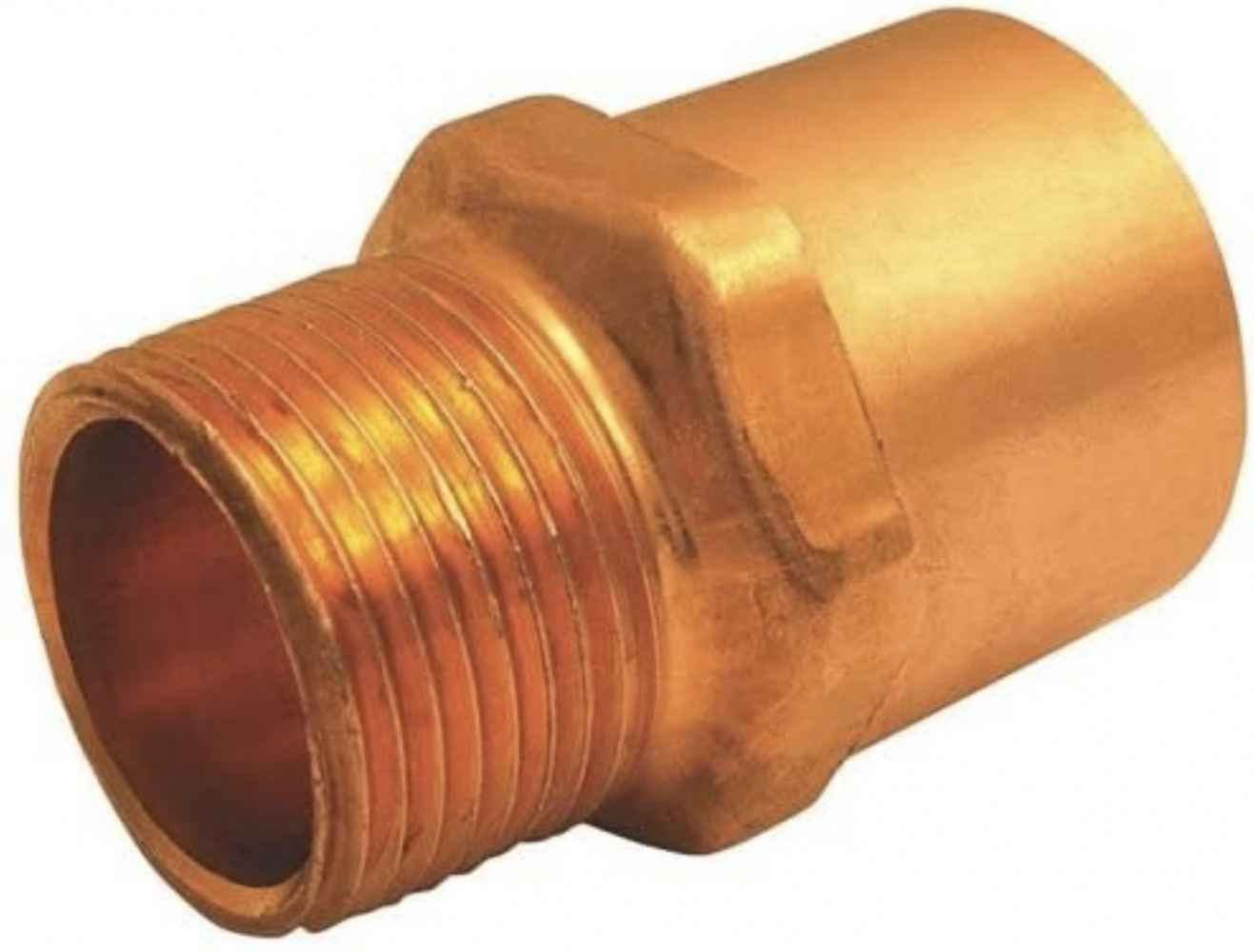 0.5 in. x 0.25 in. Copper Male Reducing Adapter - Cast