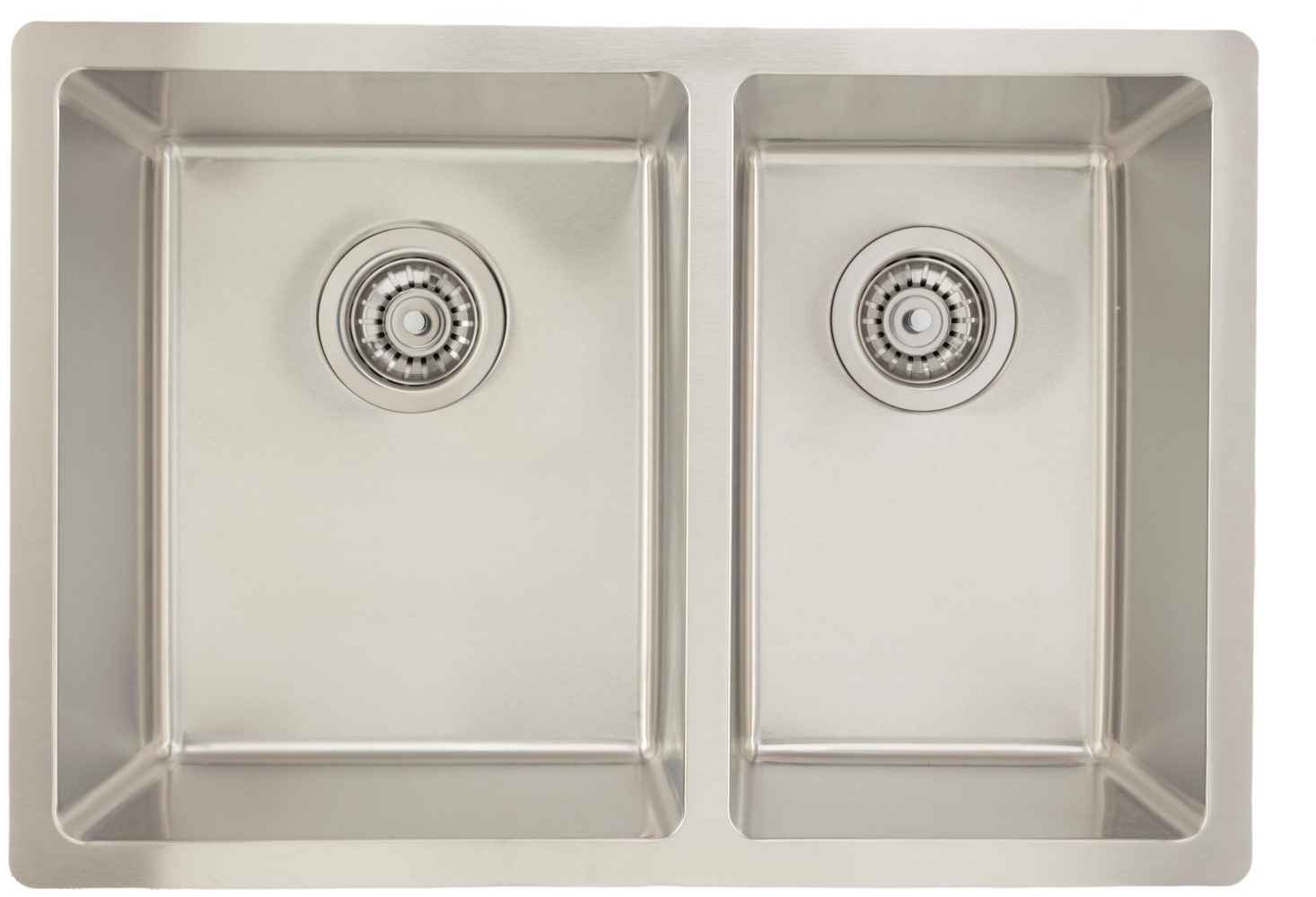 26-in. W CSA Approved Stainless Steel Kitchen Sink With 2 Bowl And 18 Gauge