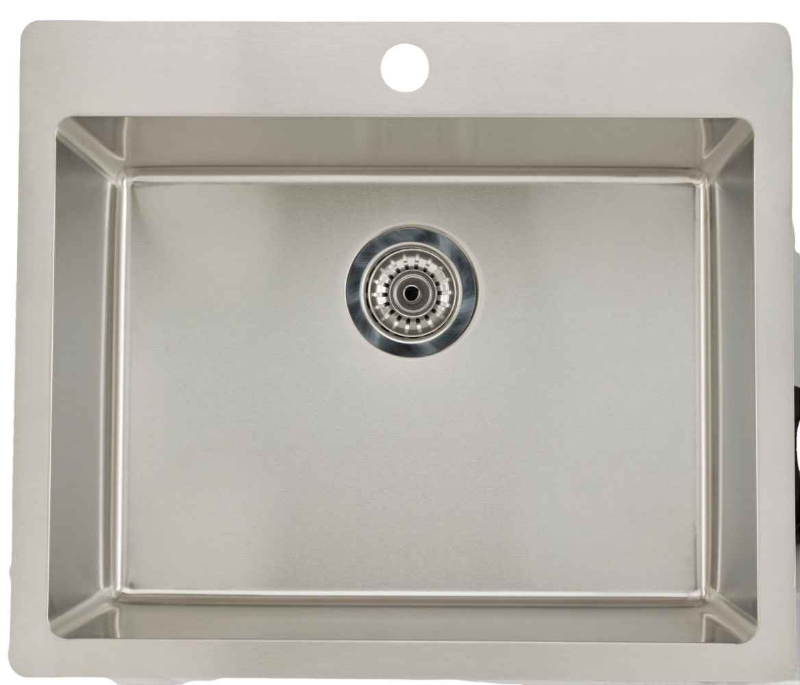 27.75-in. W CSA Approved Stainless Steel Laundry Sink With 1 Bowl And 18 Gauge
