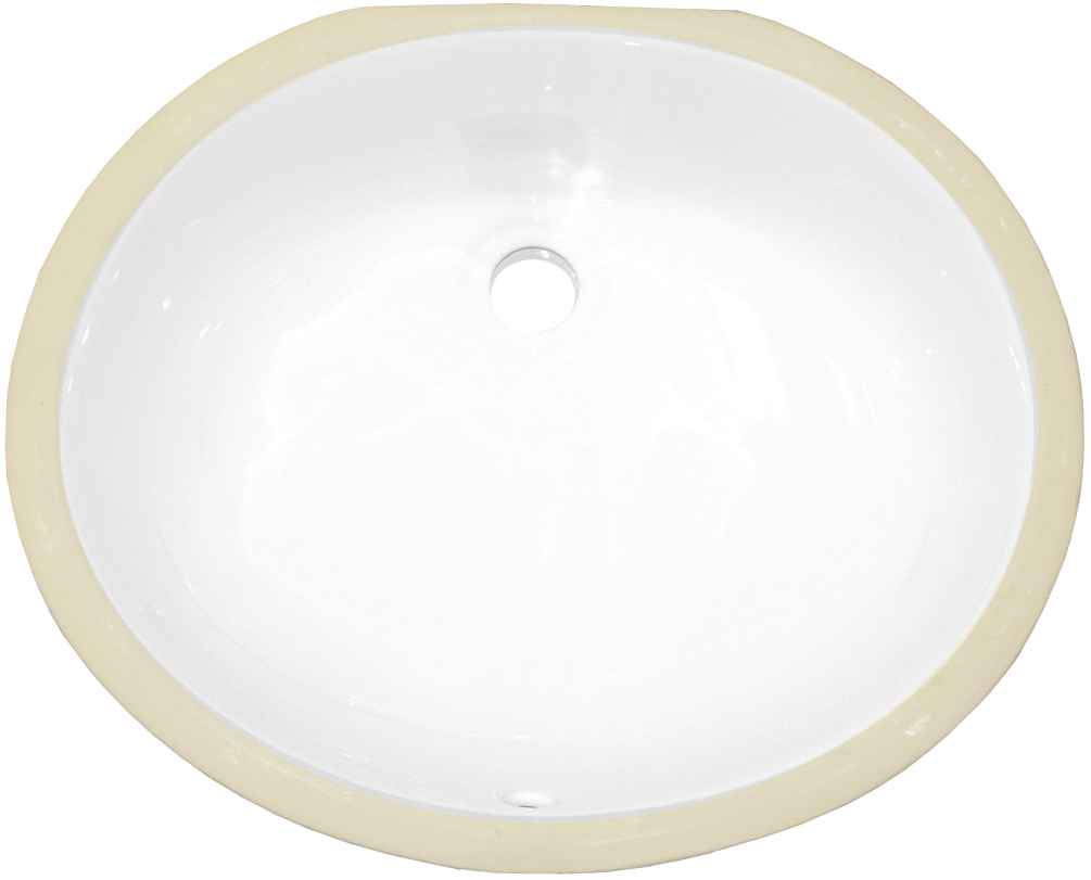 19.5-in. x 16.25-in. Ceramic Bathroom Undermount Sink In White CUPC