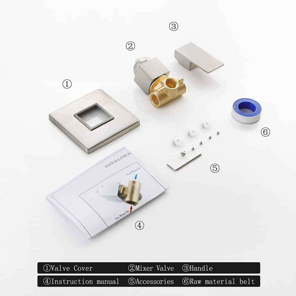 Copper Wall Mount Shower Valve