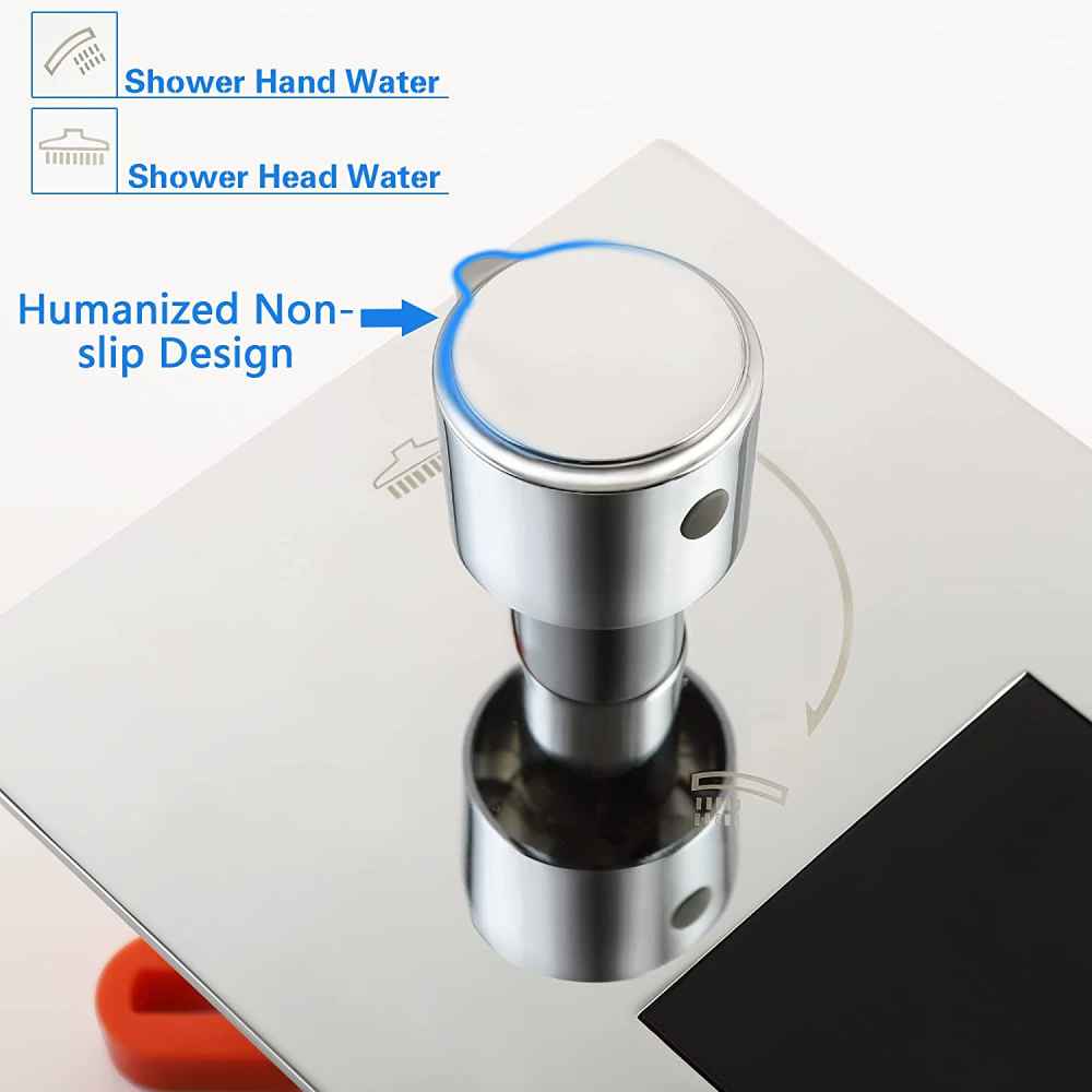 20.5-in. x 13.40-in. Shower Kit Chrome Brass CUPC