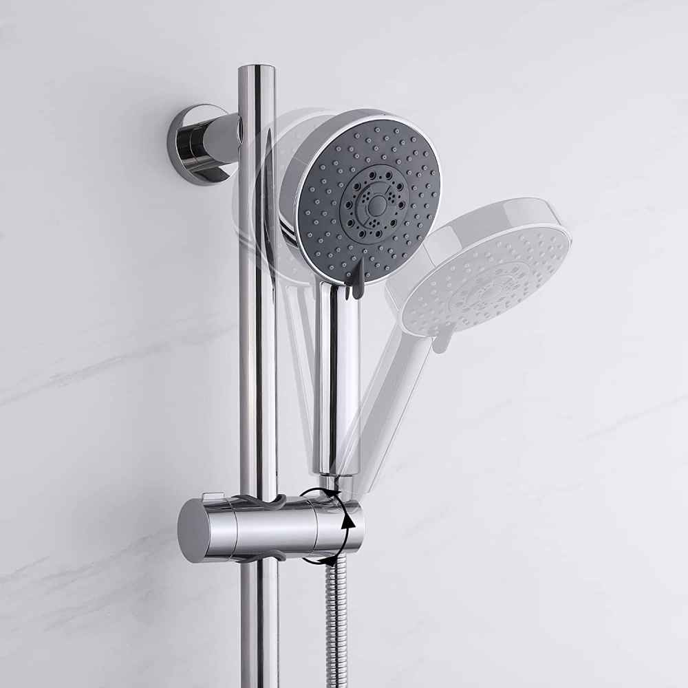 ABS Wall Mount Cylindrical Shower Head Holder
