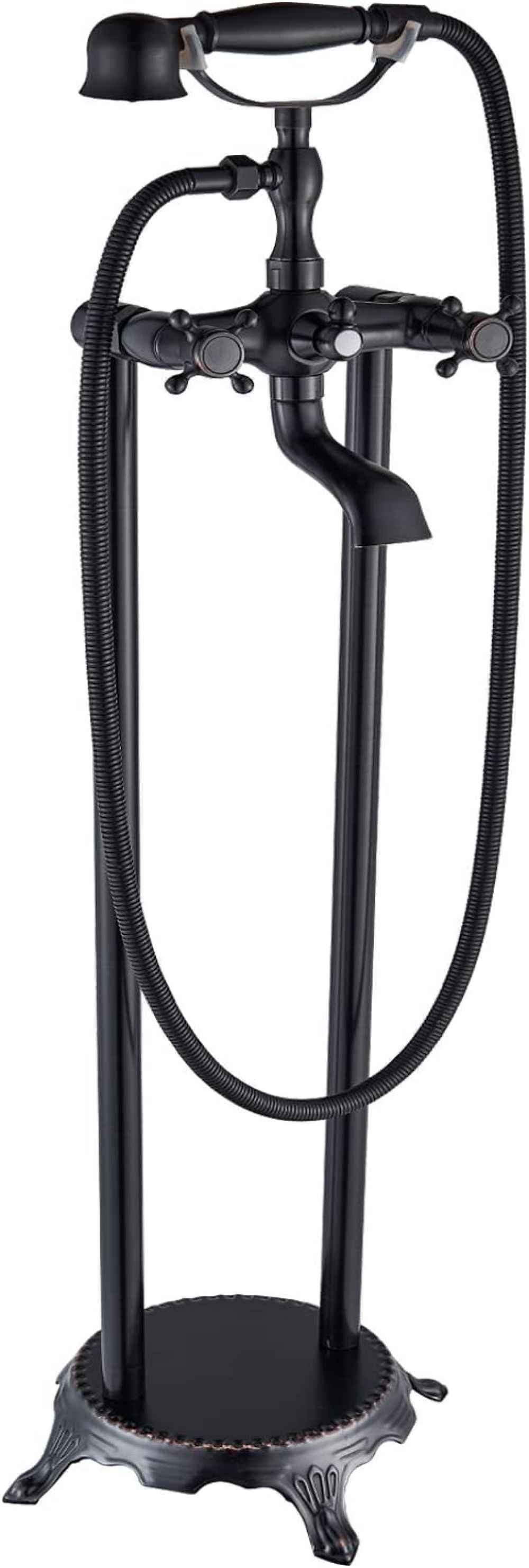 2 Hole Oil Rubbed Bathtub Shower Faucet Oil Rubbed Bronze Brass