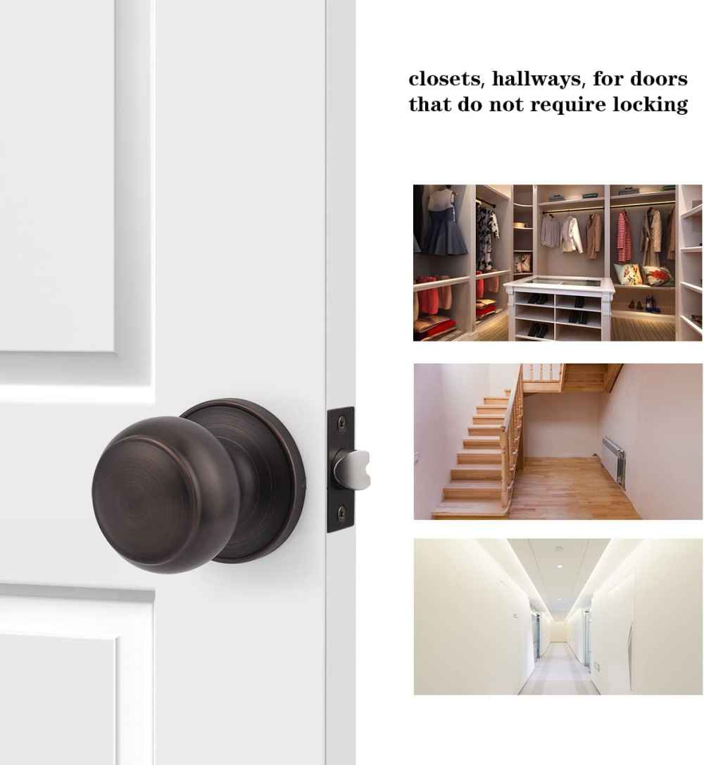 2.5-in. x 0.011-in. Stainless Steel Door Door Lock In Oil Rubbed Bronze