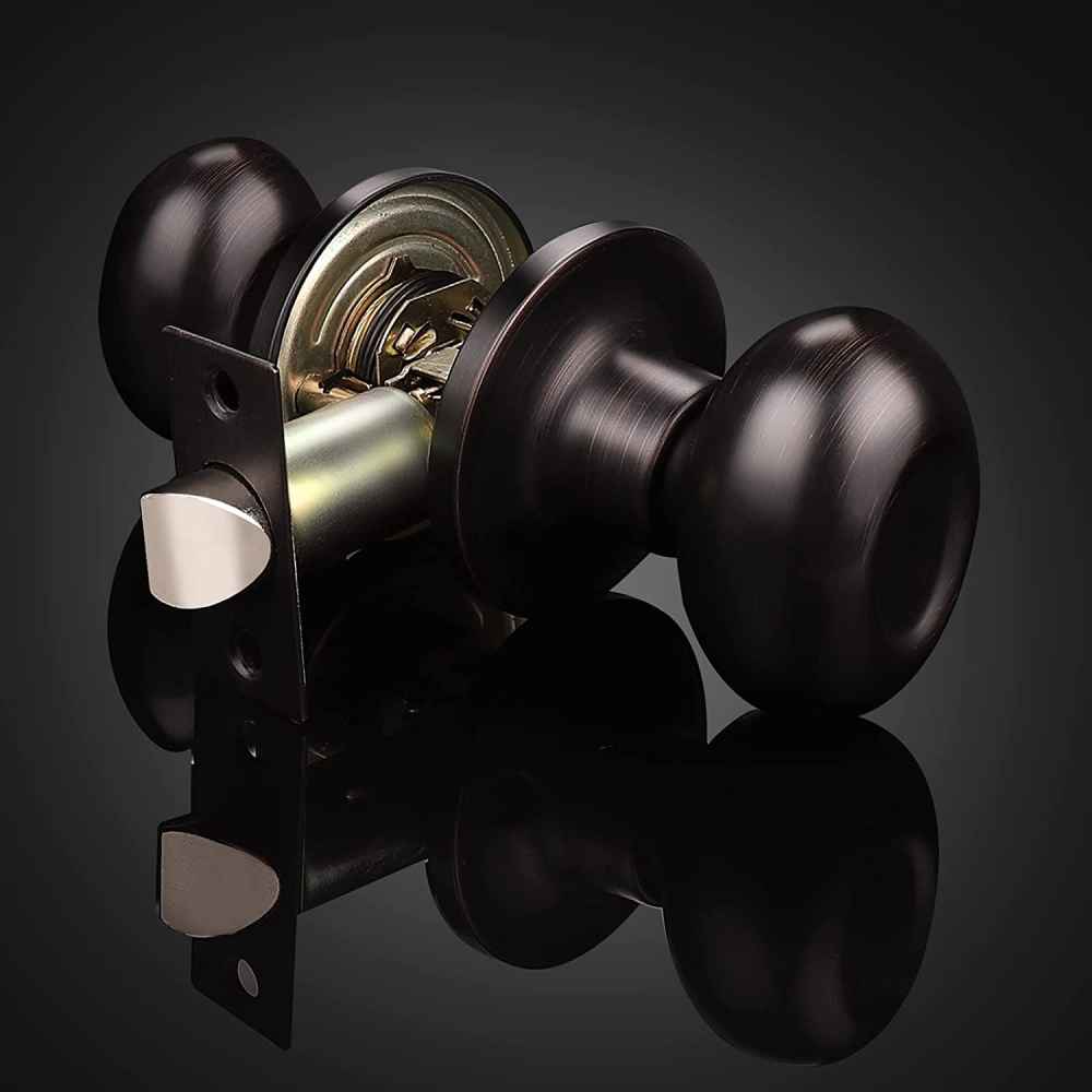 2.2-in. x 0.03-in. Stainless Steel Door Door Lock In Oil Rubbed Bronze