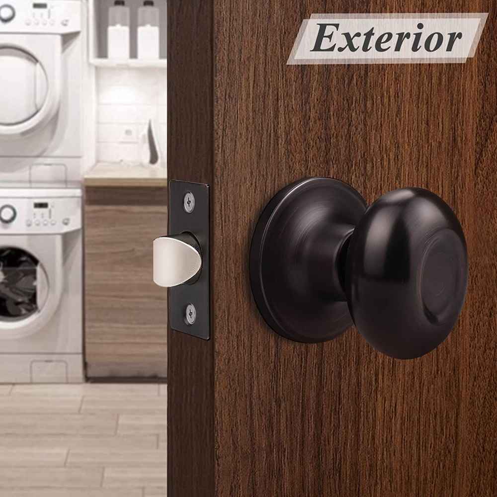 2.2-in. x 0.03-in. Stainless Steel Door Door Lock In Oil Rubbed Bronze