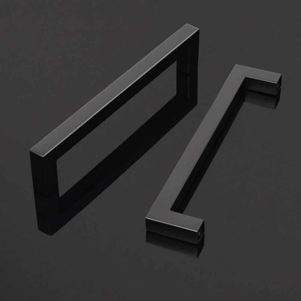 6.7-in. x 1.5-in. Stainless Steel Cabinet Cabinet Handle In Black