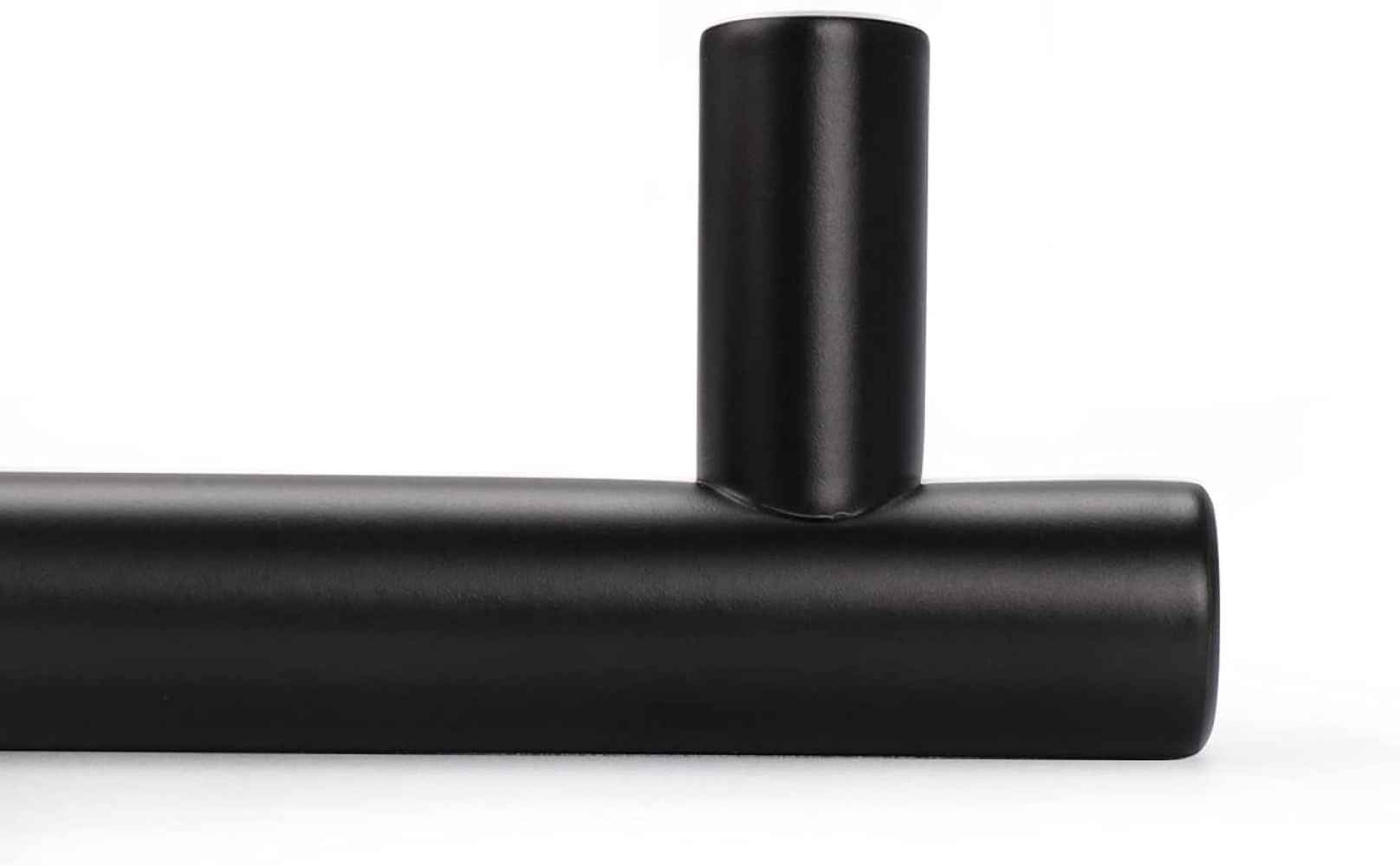 5-in. x 0.01-in. Stainless Steel Cabinet Cabinet Handle In Black