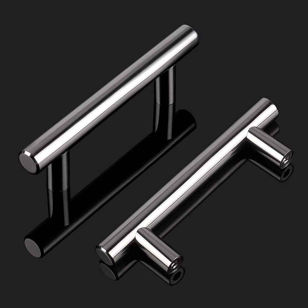 5-in. x 0.04-in. Stainless Steel Cabinet Cabinet Handle In Chrome