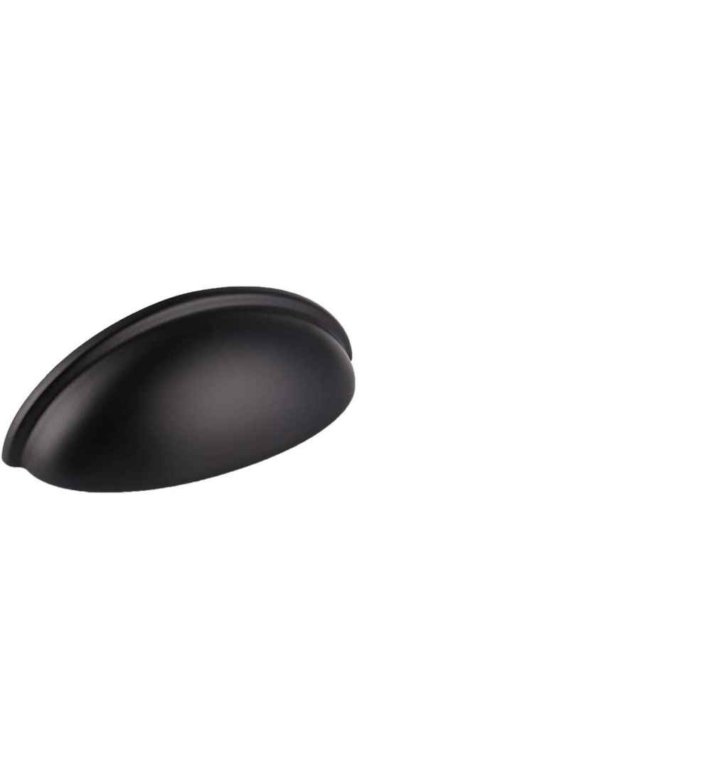 1.04-in. x 0.04-in. Zinc Alloy Cabinet Cabinet Handle In Black