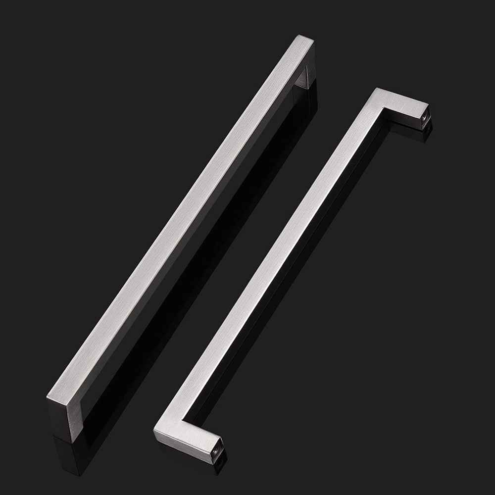 11.08-in. x 1.25-in. Stainless Steel Cabinet Cabinet Handle In Brushed Nickel