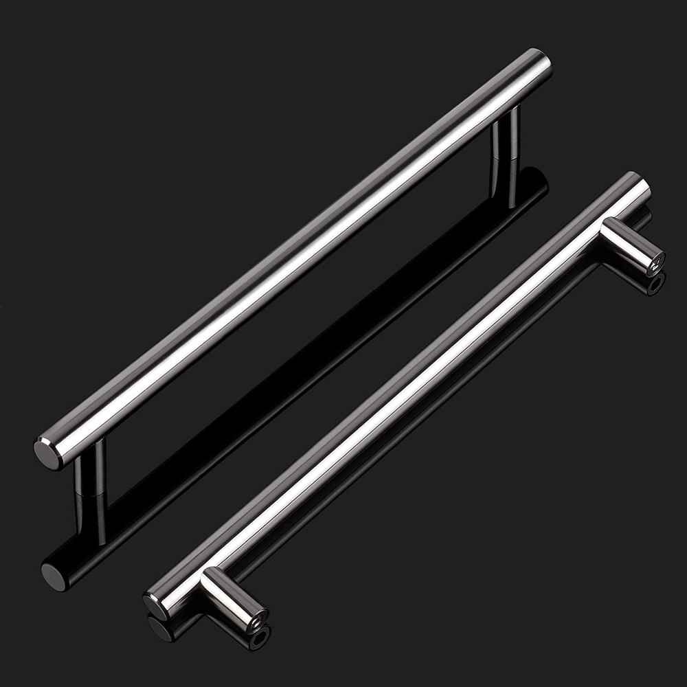 12.06-in. x 1.25-in. Stainless Steel Cabinet Cabinet Handle In Chrome