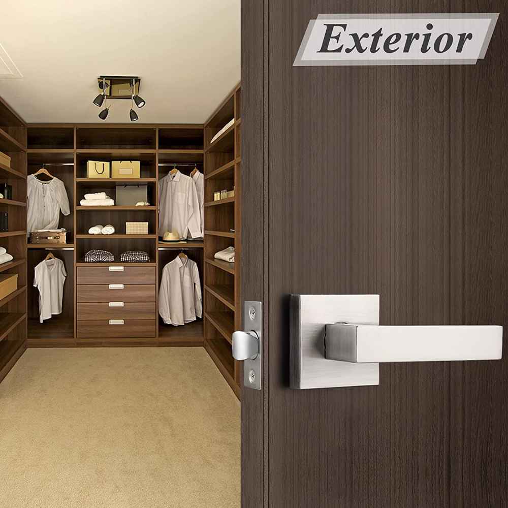5-in. x 0.03-in. Zinc Alloy Door Door Lock In Satin Nickel
