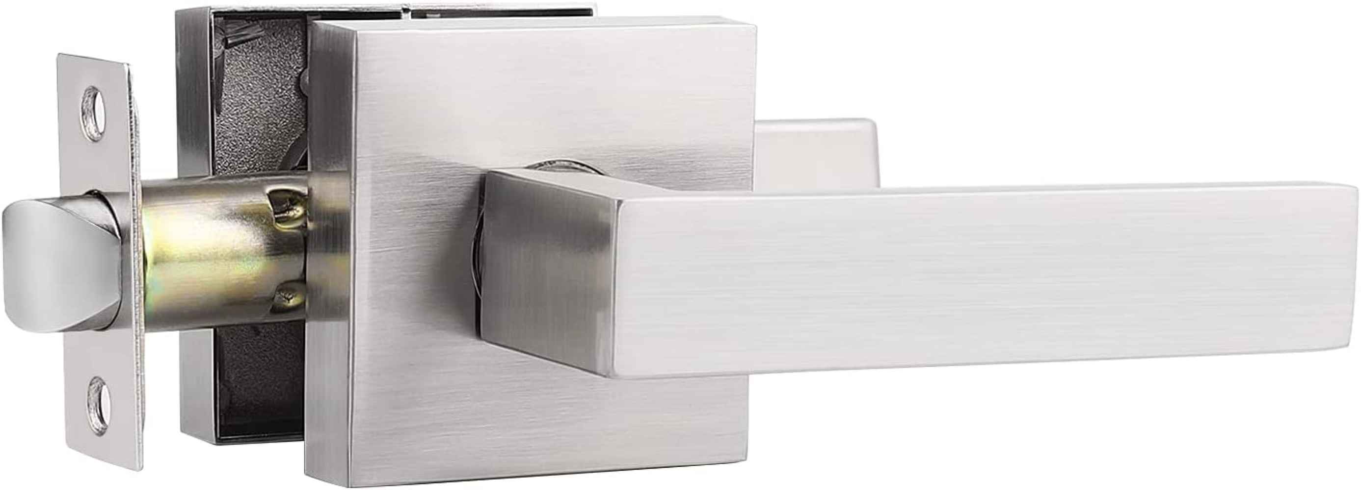 5-in. x 0.03-in. Zinc Alloy Door Door Lock In Satin Nickel