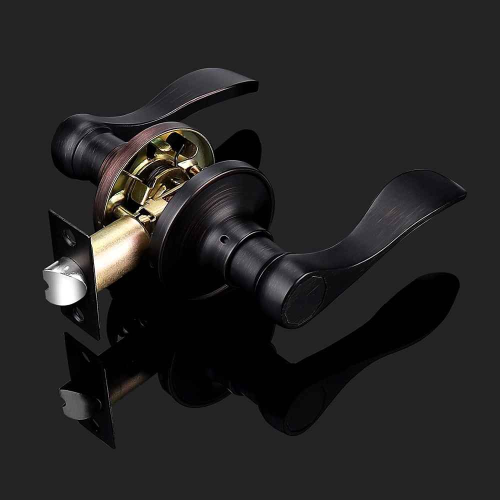 5.2-in. x 0.03-in. Stainless Steel Door Door Lock In Oil Rubbed Bronze