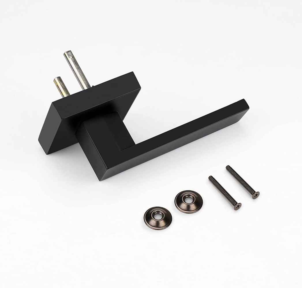 5-in. x 0.03-in. Zinc Alloy Door Door Handle In Black