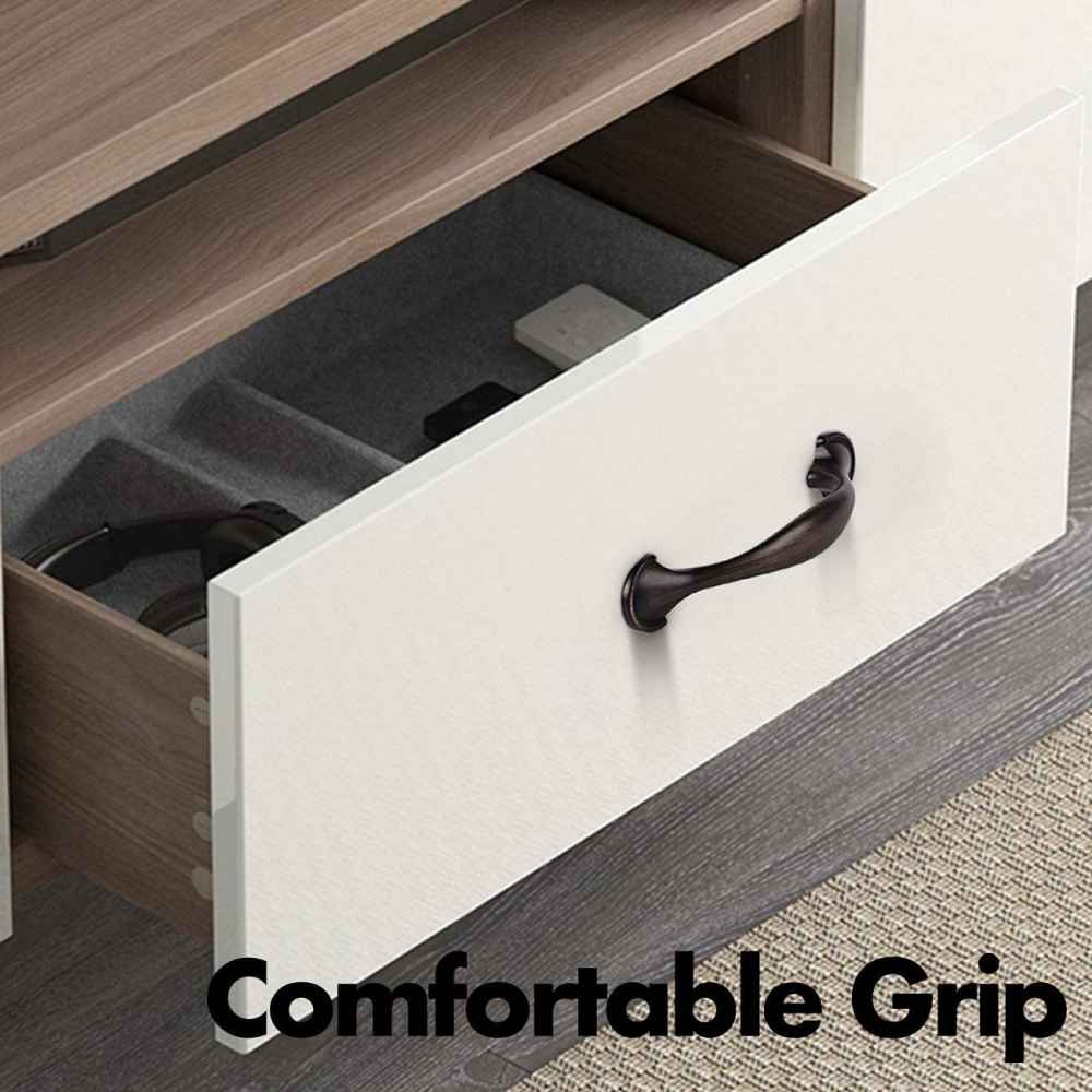 4.06-in. x 0.9-in. Zinc Alloy Cabinet Cabinet Handle In Oil Rubbed Bronze