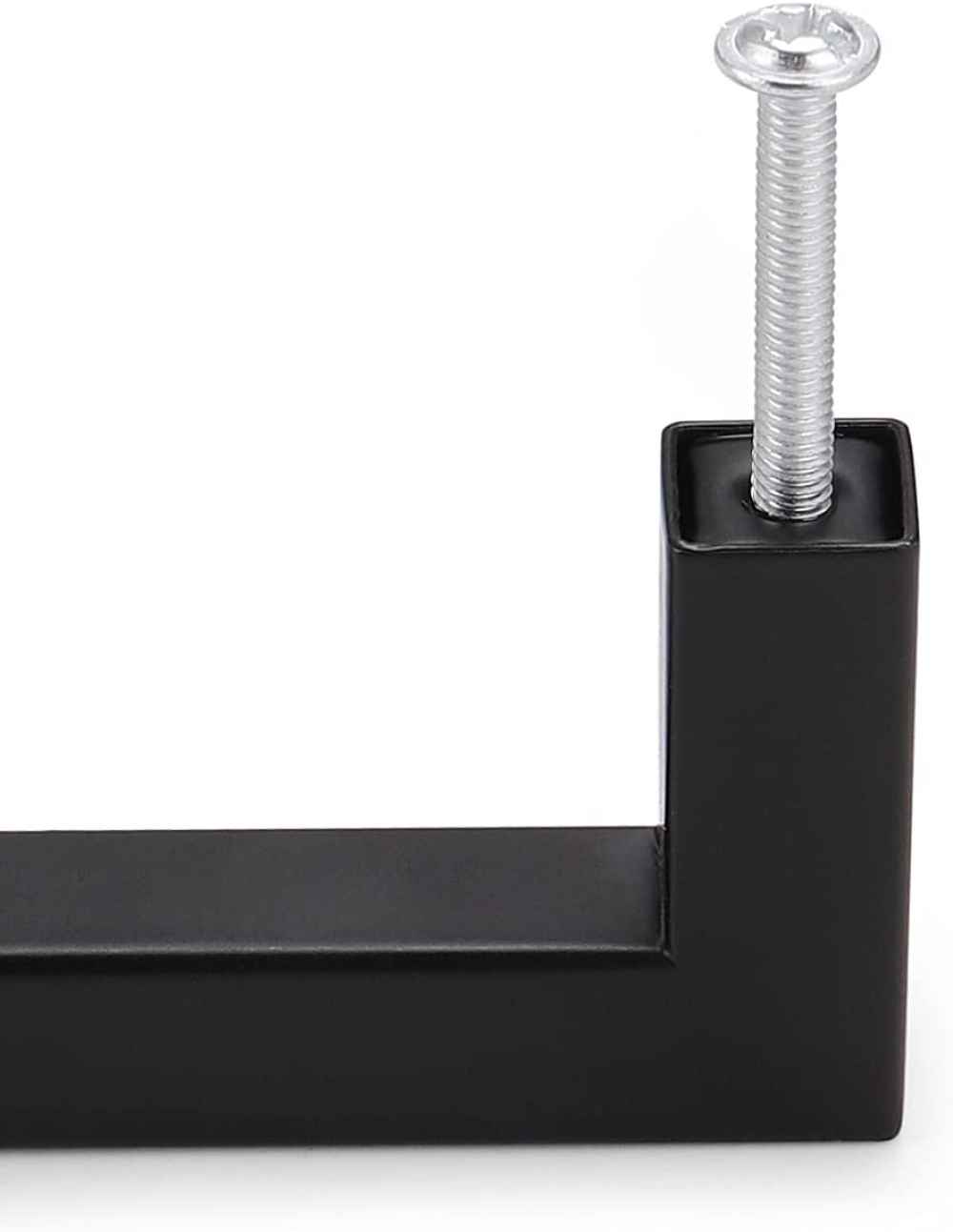 10.5-in. x 1.25-in. Stainless Steel Cabinet Cabinet Handle In Black