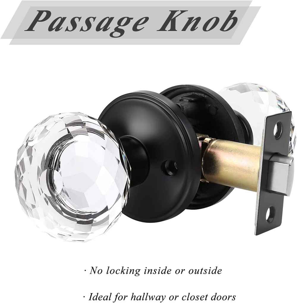 2.5-in. x 0.04-in. Zinc Alloy Door Door Lock In Black