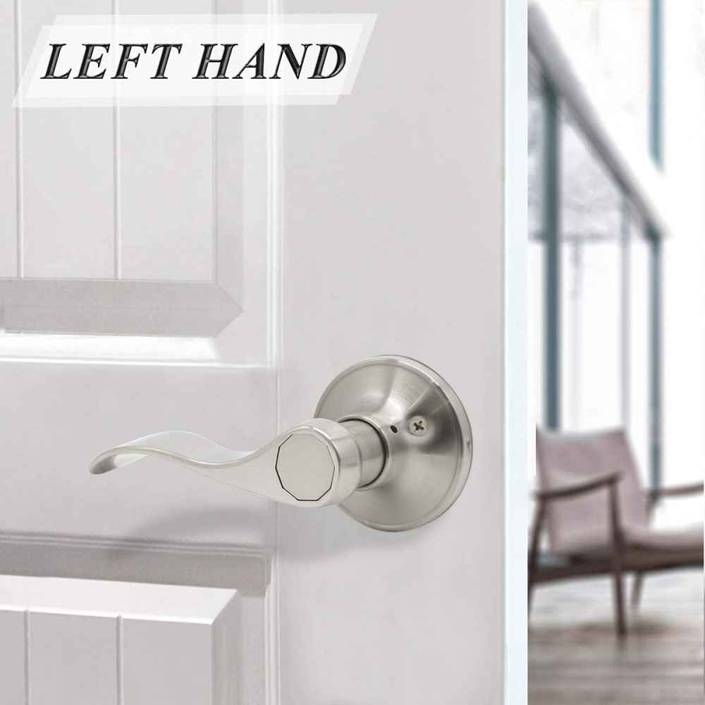 4-in. x 0.03-in. Stainless Steel Door Door Handle In Brushed Nickel