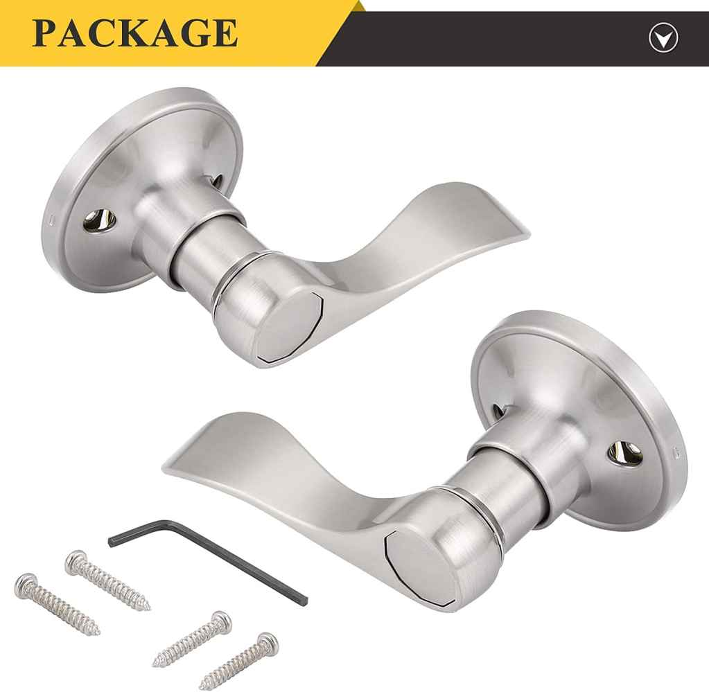 4.72-in. x 0.03-in. Stainless Steel Door Door Handle In Brushed Nickel