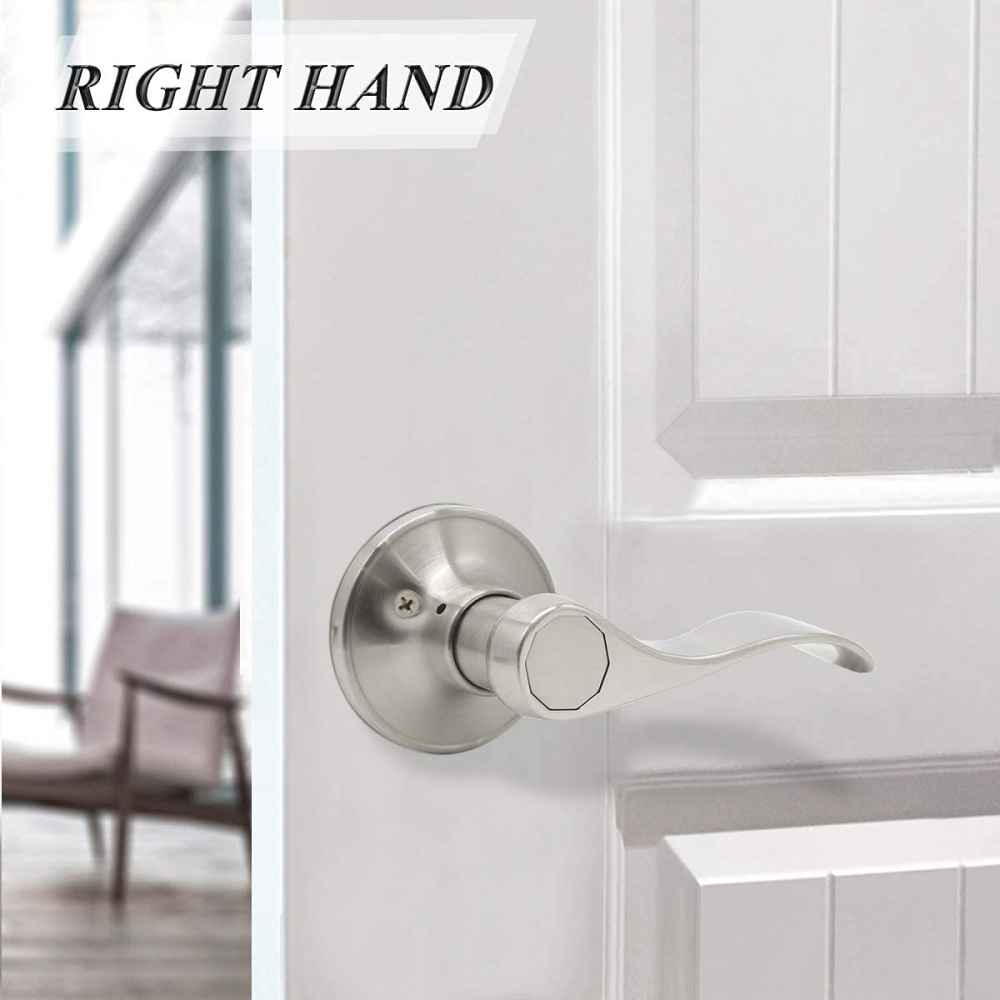 4.7-in. x 0.03-in. Stainless Steel Door Door Handle In Brushed Nickel